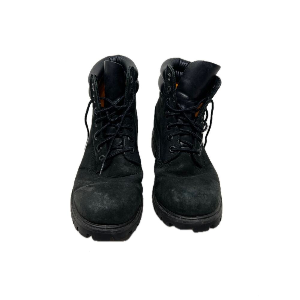 Timberland Black Men's Lace-Up Work Boots